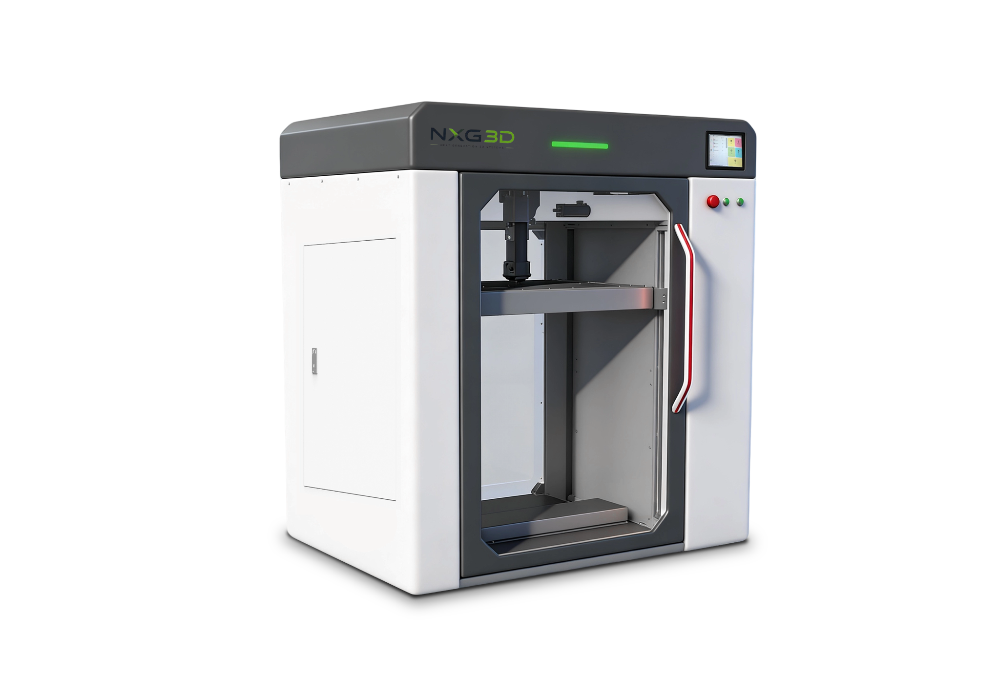 NXG 3D GF-8 compact pellet 3D printer